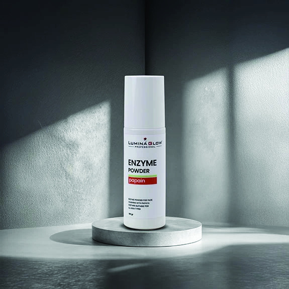 Lumina Glow Enzyme Powder — Papain Enzim Toz Temizleyici
