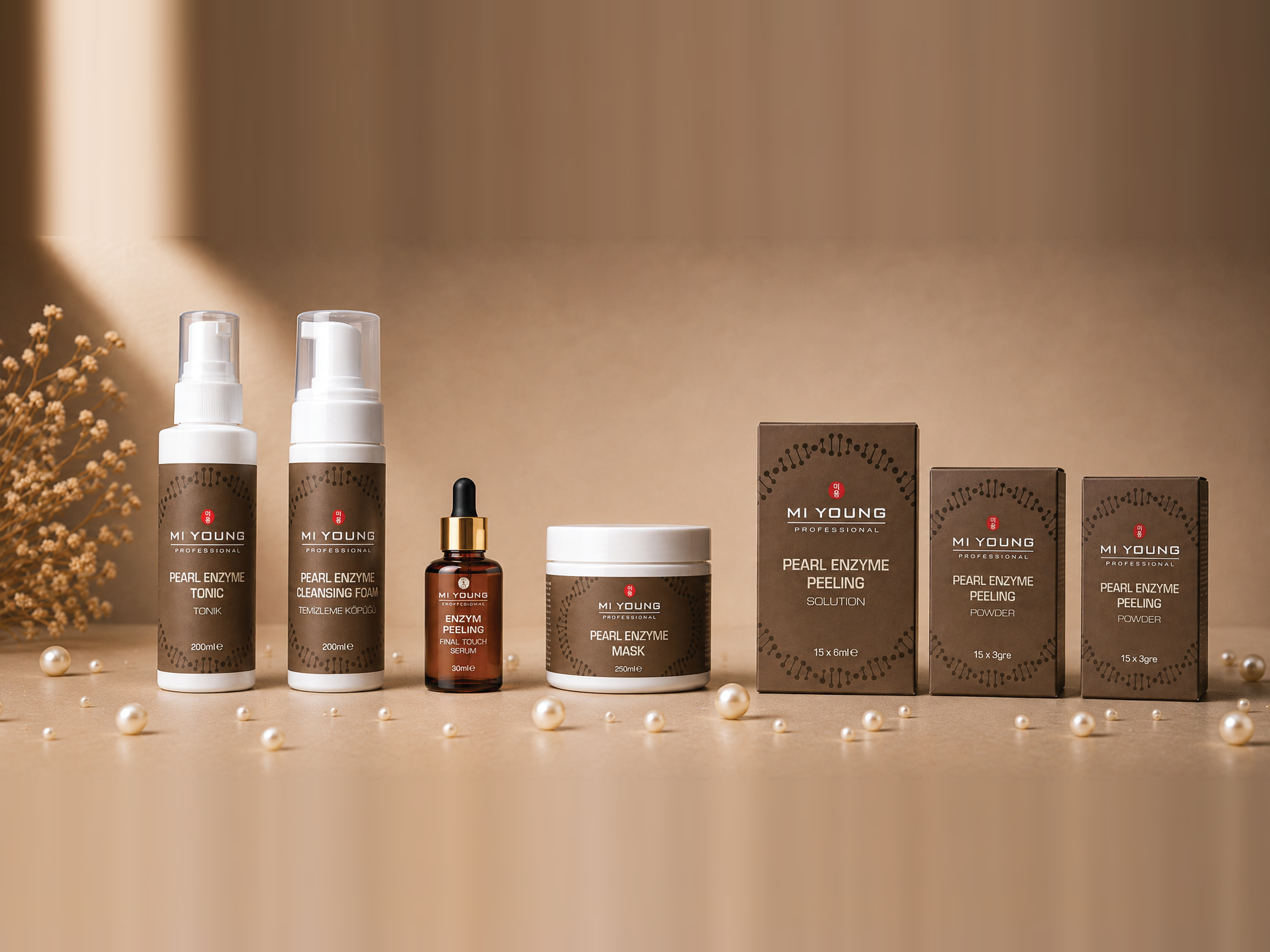 Pearl Enzym Peeling Protocol — 6 Aşamalı İnci & Papain Yenileyici Kabin Kiti